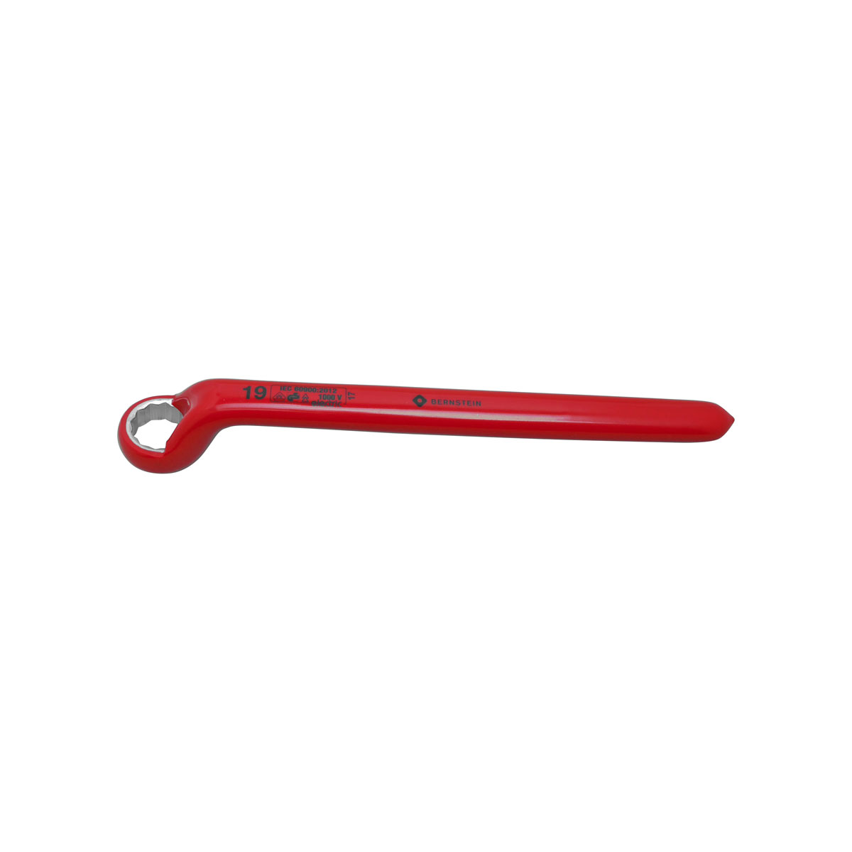 VDE Einmaul-Ringschlüssel einseitig 19,0mm