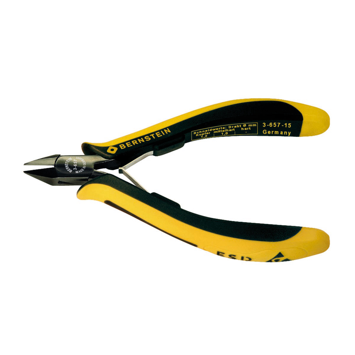 ESD Seitenschneider EUROline ableitfähig 125 mm Mini-Wate