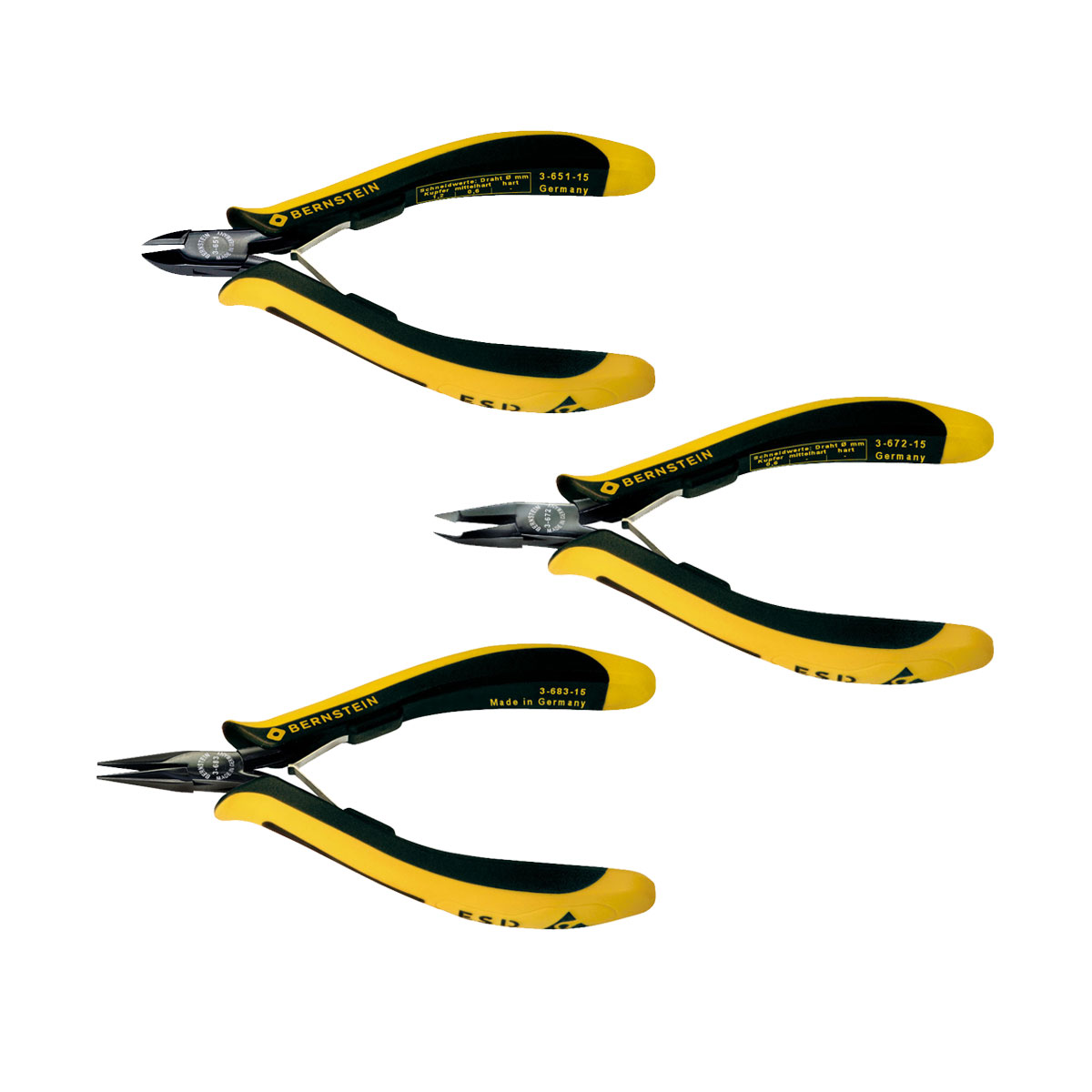 ESD Zangen-Set EUROline 3-tlg