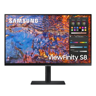 Samsung LED-Monitor ViewFinity S8 S27B800PXP - 68 cm (27") - 3840 x 2160 4K Ultra HD