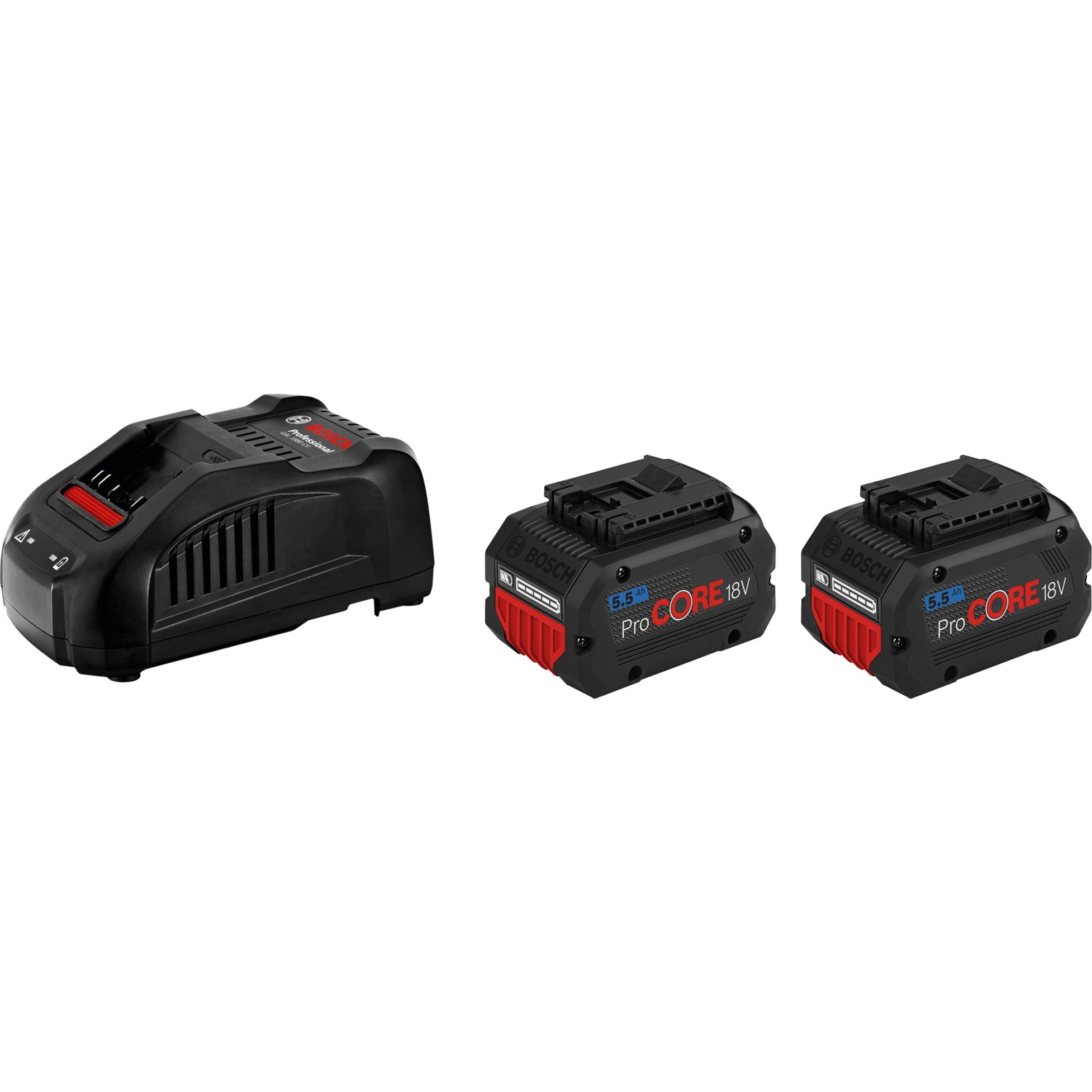 Starter-Set 18V (2x ProCORE 18V 5.5Ah + GAL 1880 CV Professional)