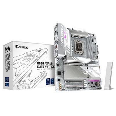 AORUS B860 ELITE WIFI7 ICE - Motherboard - ATX - LGA1851 Sockel - B860