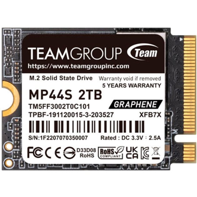 MP44S 2 TB, SSD