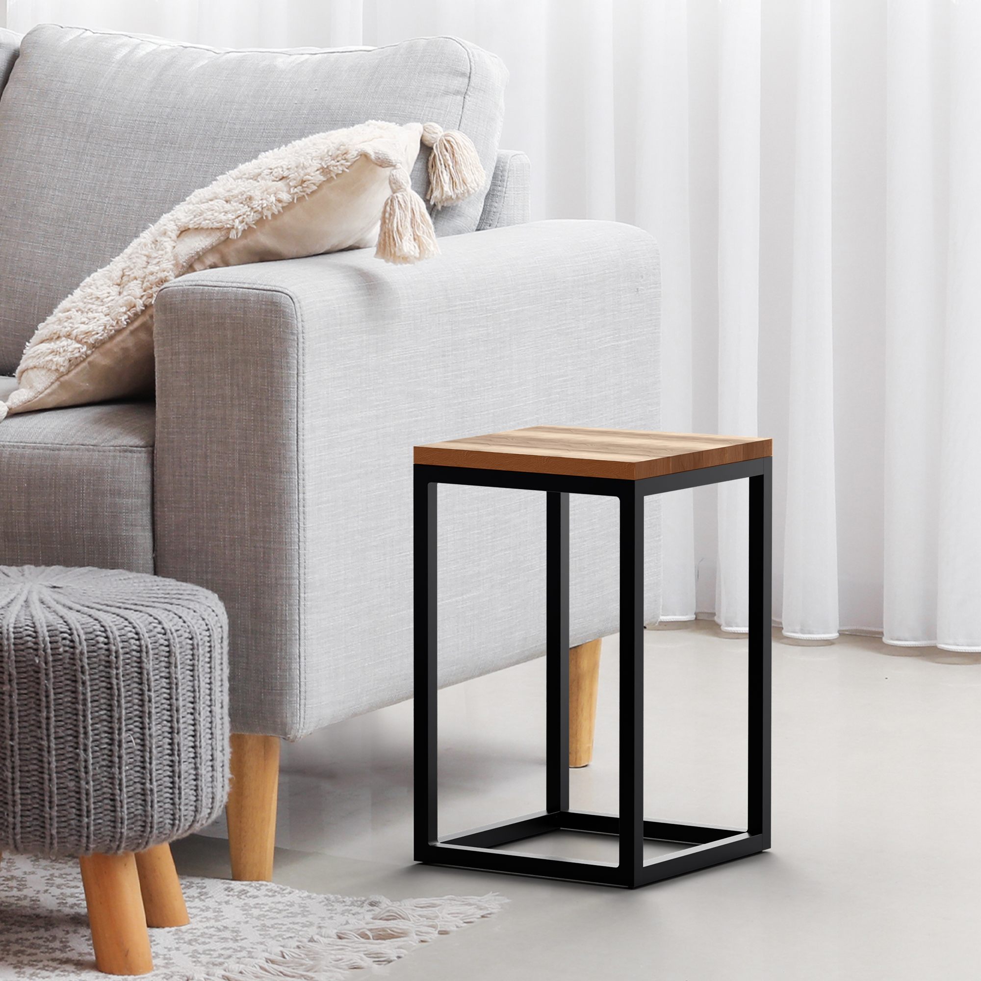 Beistelltisch Manteo 30x30x50 cm