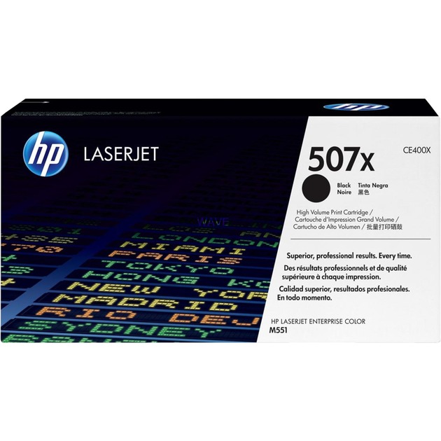 Toner schwarz 507X (CE400X)