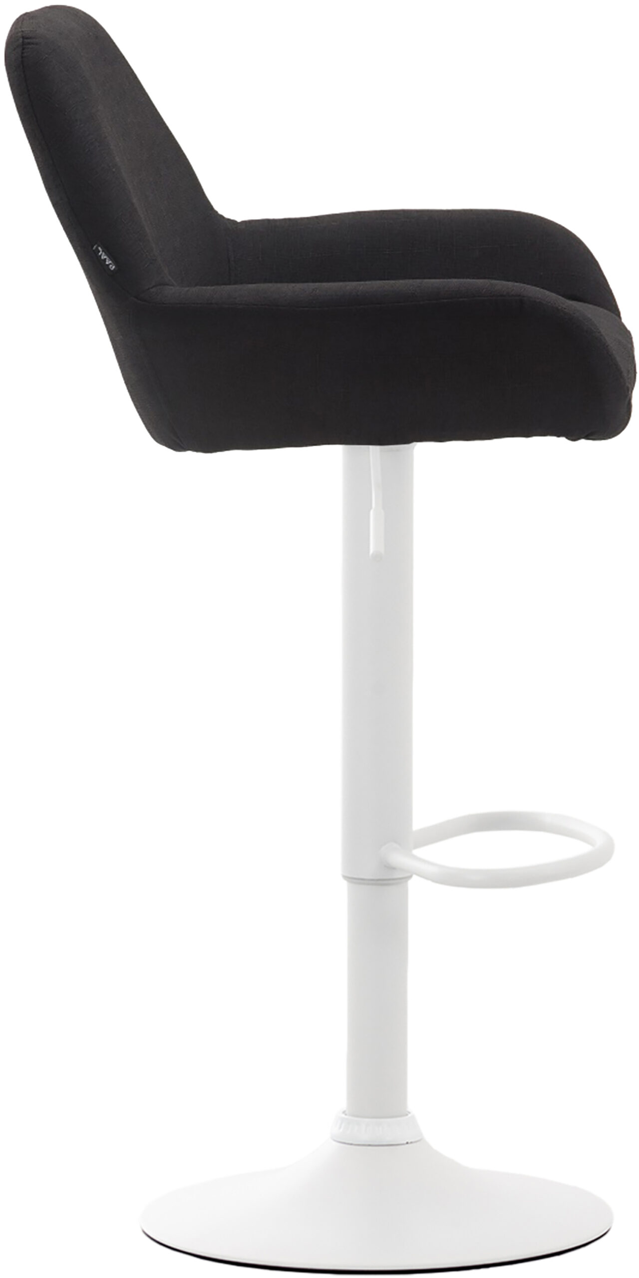 Barhocker Braga Stoff weiß