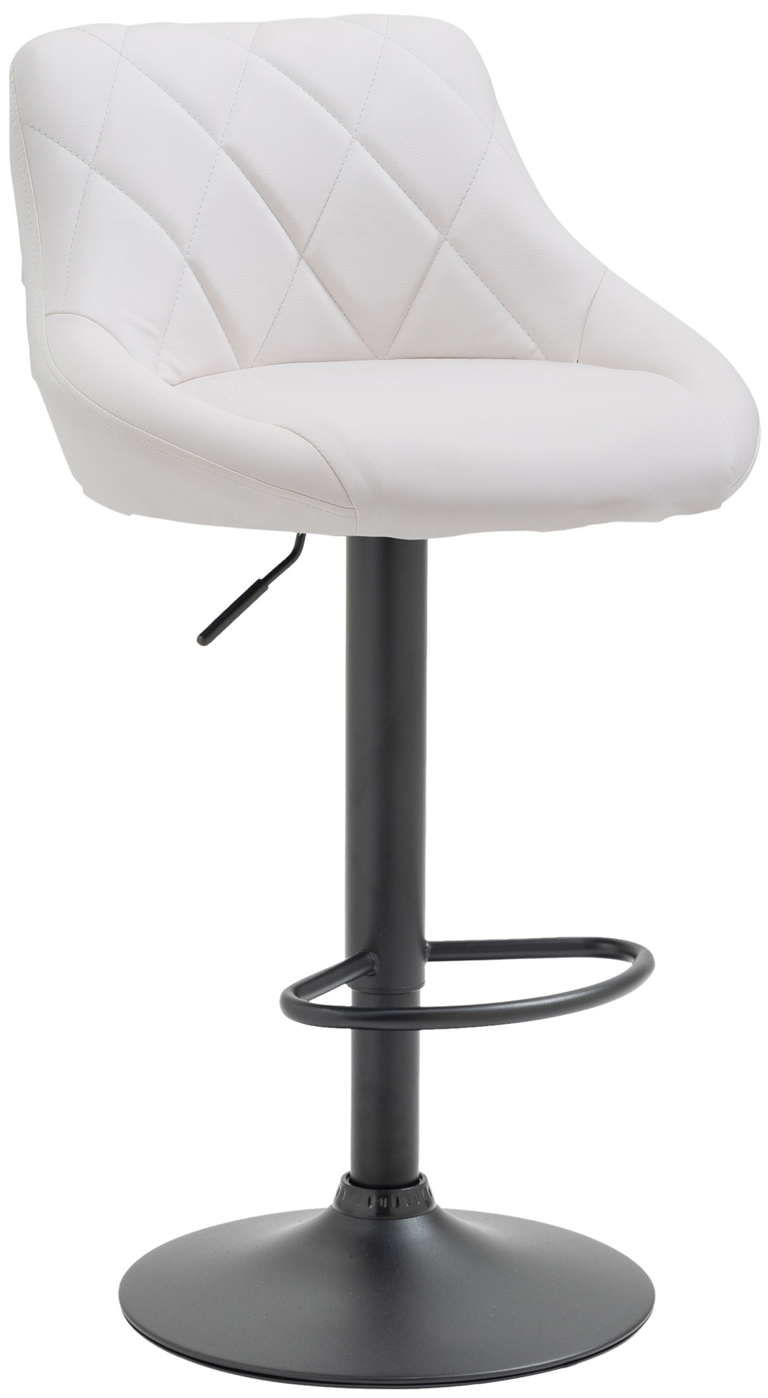 Barhocker Lazio Kunstleder schwarz