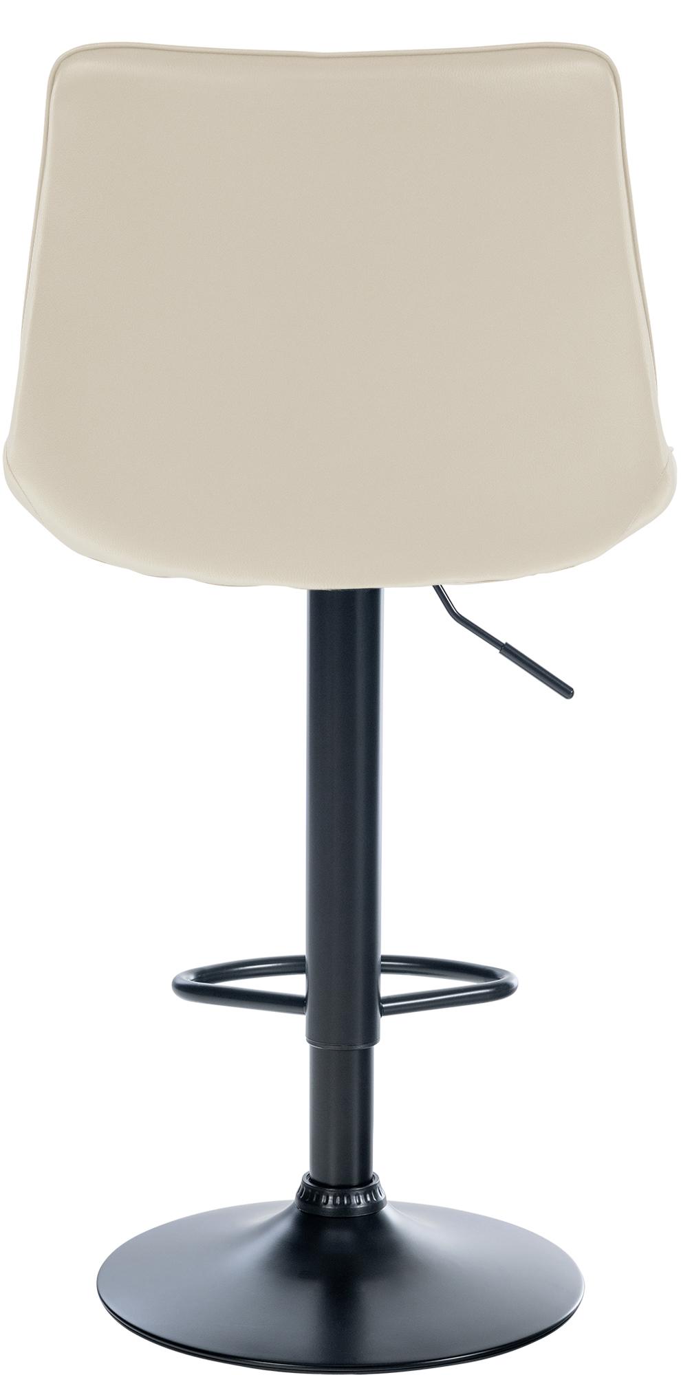 Barhocker Toni Kunstleder schwarz