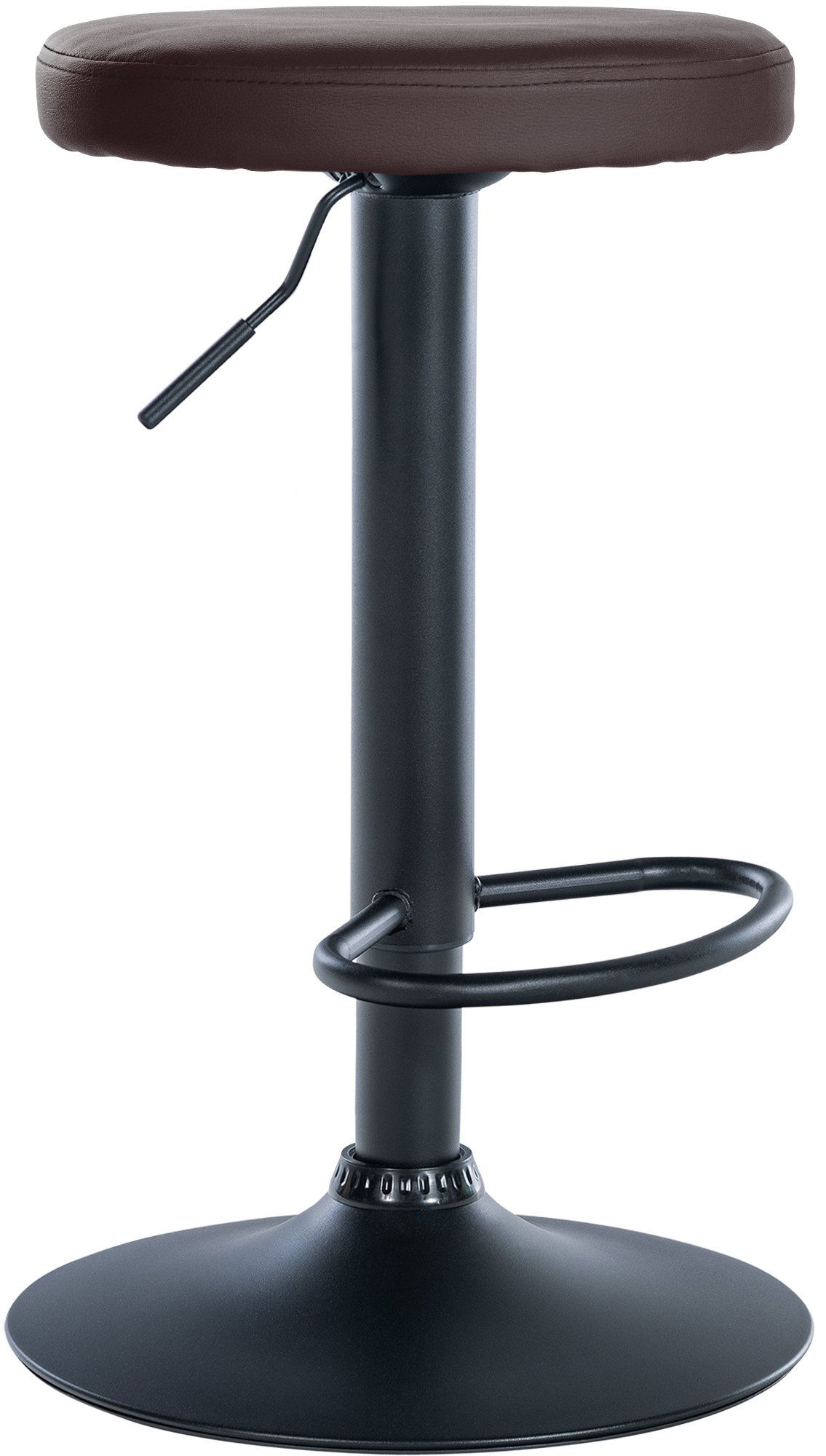 Barhocker Ponte Kunstleder schwarz