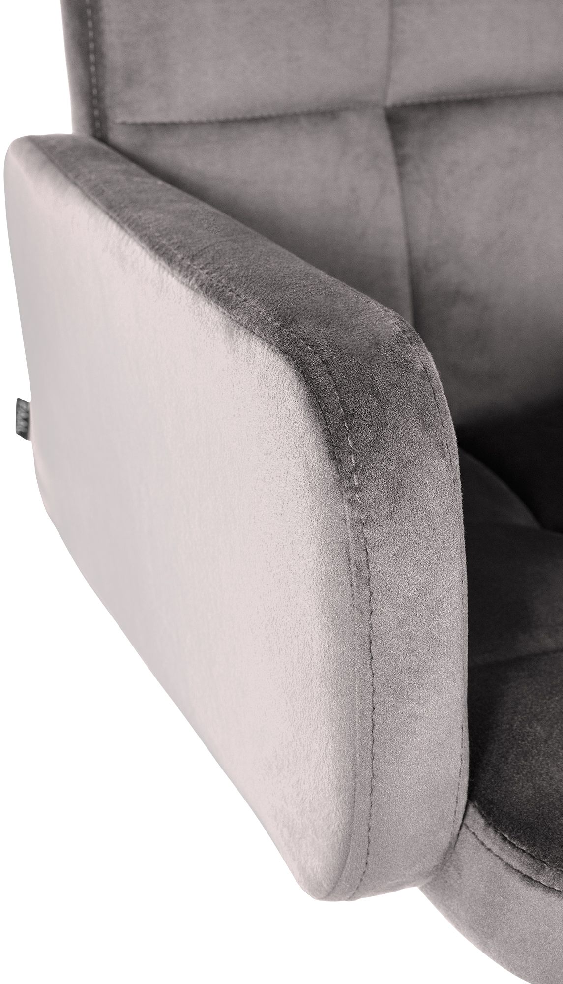 Barhocker Los Angeles Samt schwarz