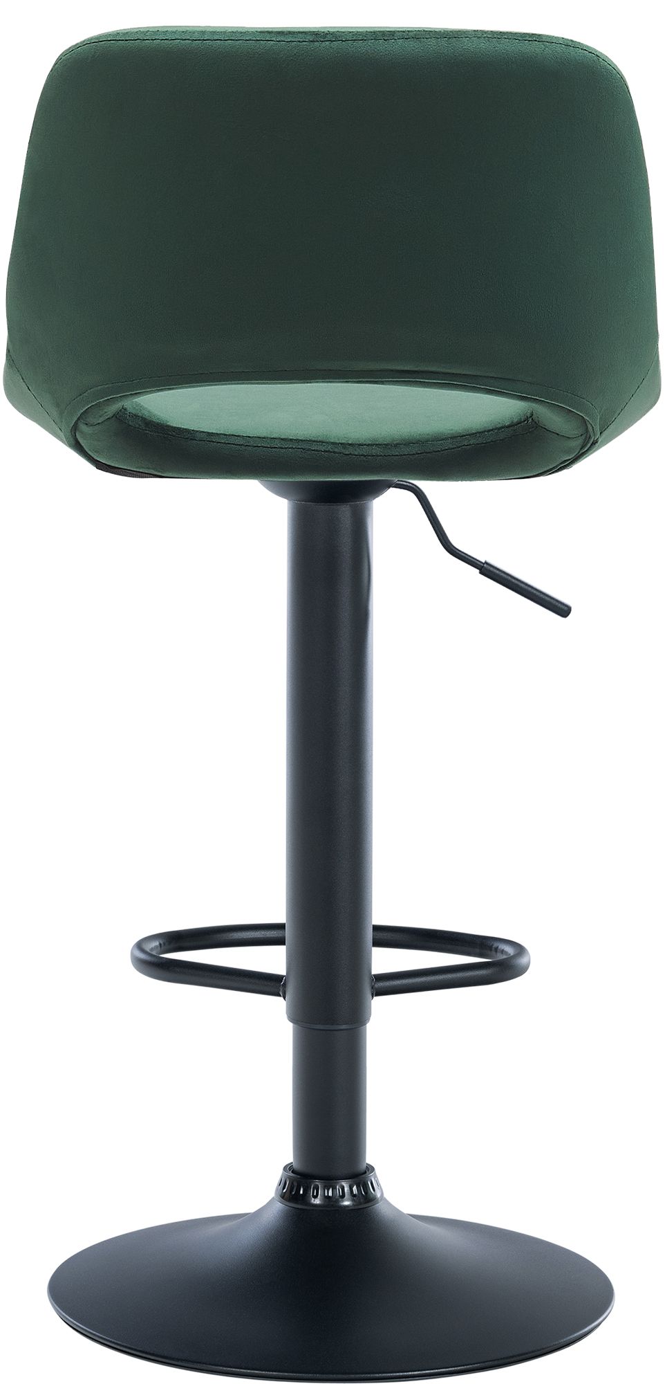 2er Set Barhocker Camden Samt schwarz