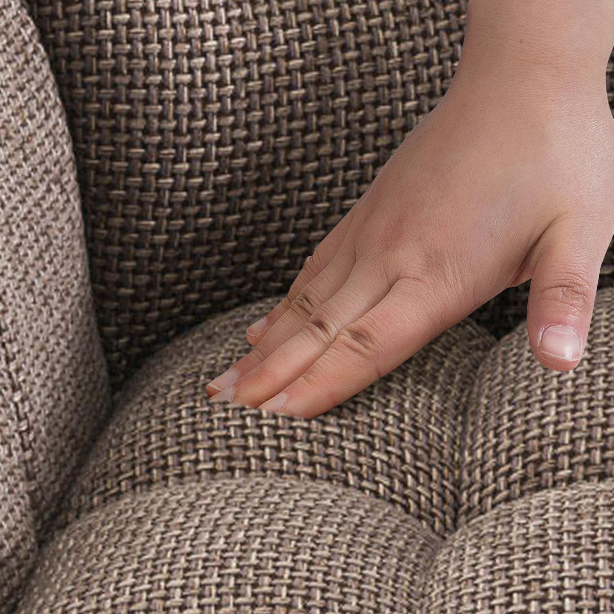 Barhocker Damaso B Stoff mit 4-Fuß Gestell