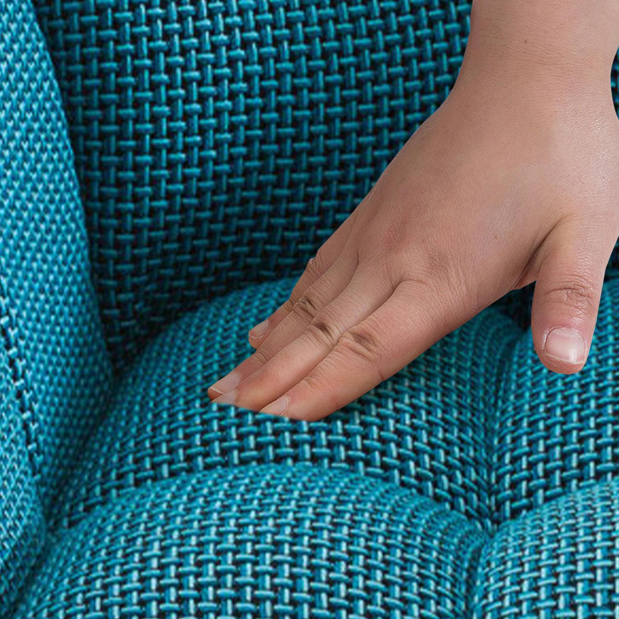 Barhocker Damaso W Stoff mit 4-Fuß Gestell