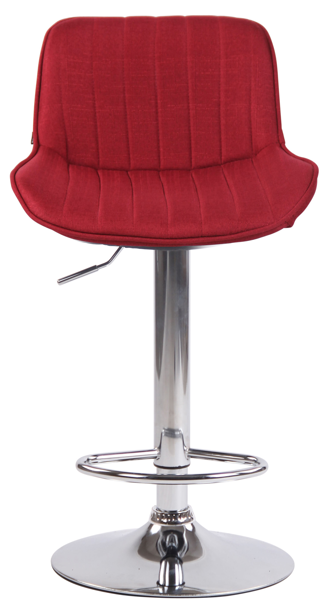 Barhocker Lentini Stoff chrom