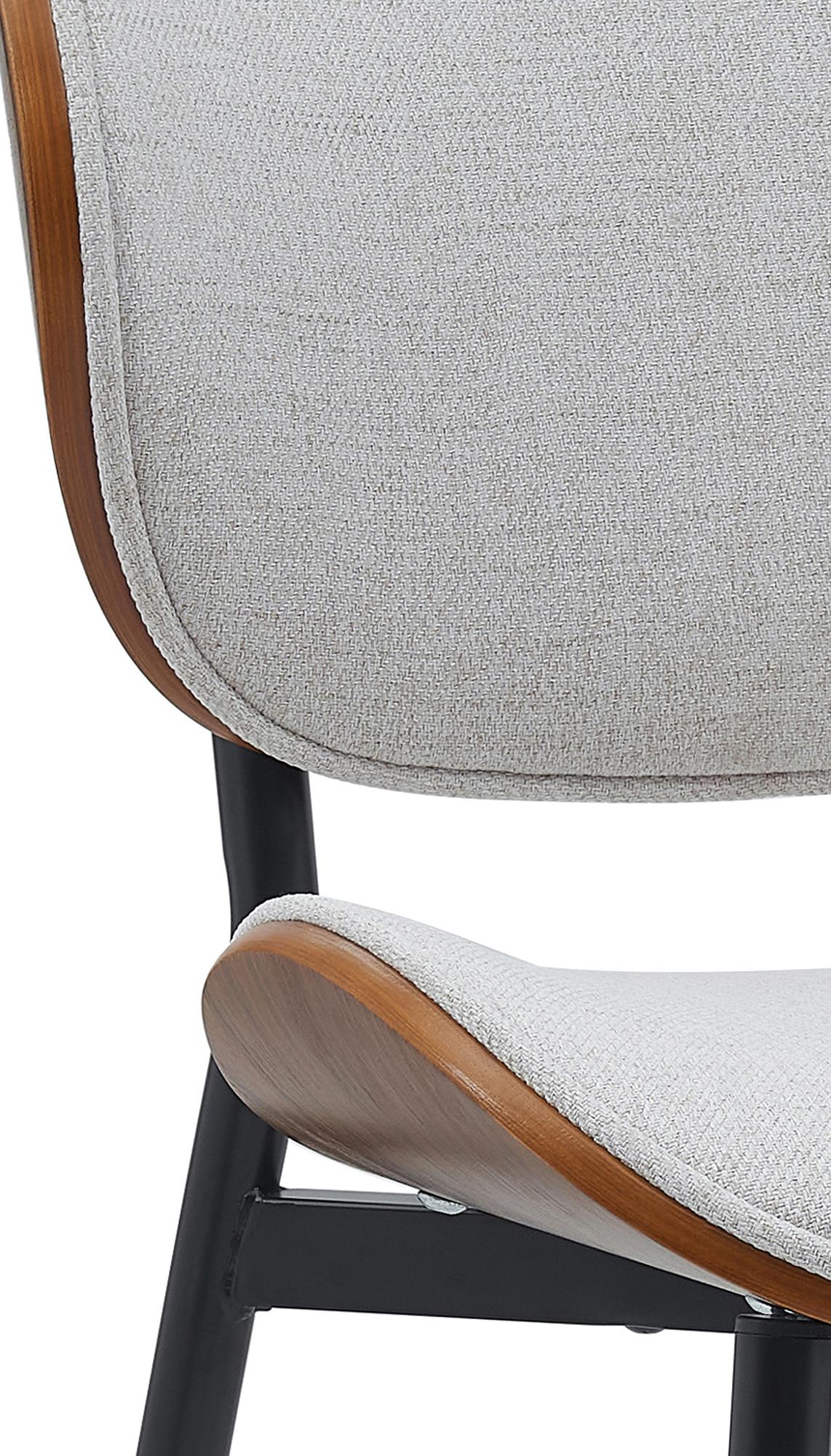 2er Set Esszimmerstuhl Enid Stoff