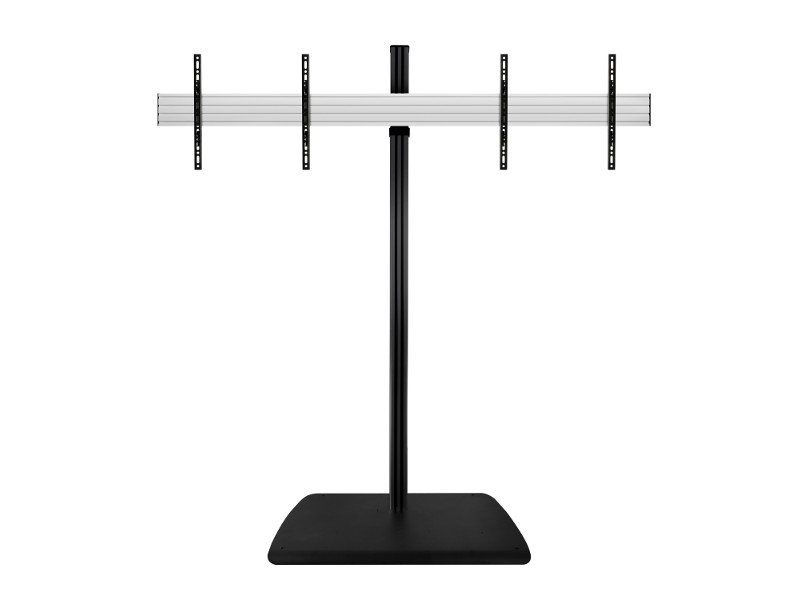 B-Tech BTF845/BB System X Dual VC Monitorständer 47 - 55 Zoll schwarz