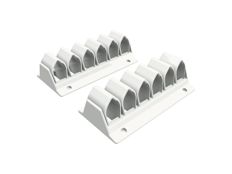 Dataflex Addit Kabelwelle (34.300) weiß