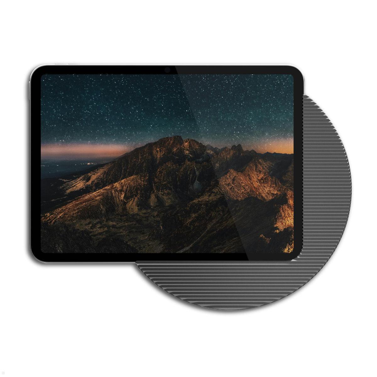 Displine Moonlight Wall Wandhalterung für iPad 10.9 (10.Gen) USB-C, titanium eloxiert