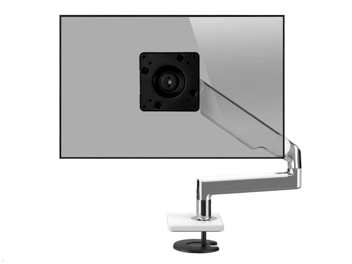 Humanscale M2.1 Monitor Tischhalterung Durchschraub gerade, weiß