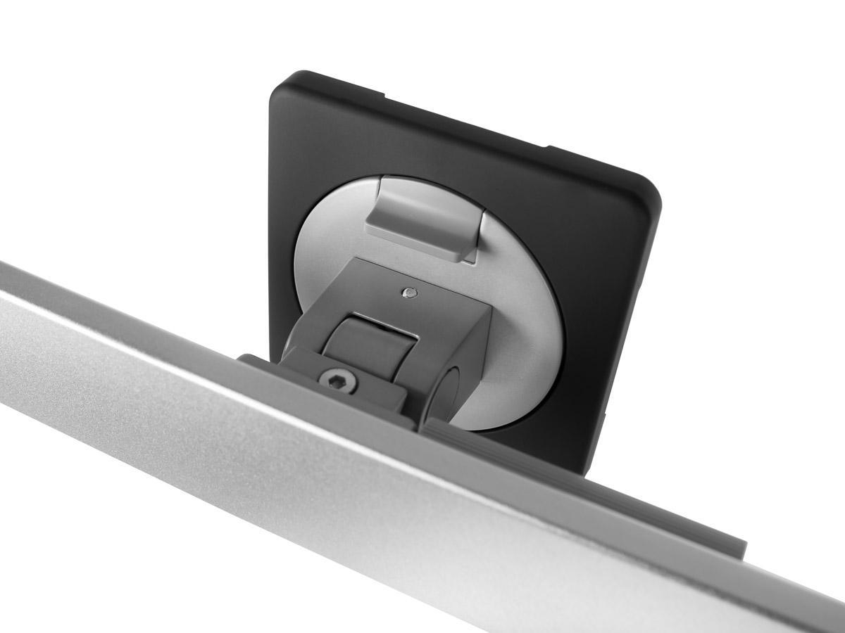 Humanscale M8.1 Wandhalterung für 2 Monitore gerade silber (M81HMSE2S)