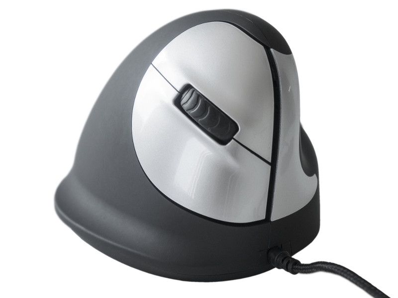 R-Go Tools Mouse ergonomische Maus M rechts RGOHE, drahtgebunden