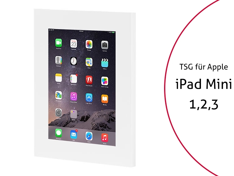 TabLines TSG009W Tablet Schutzgehäuse für Apple iPad Mini 1/2/3