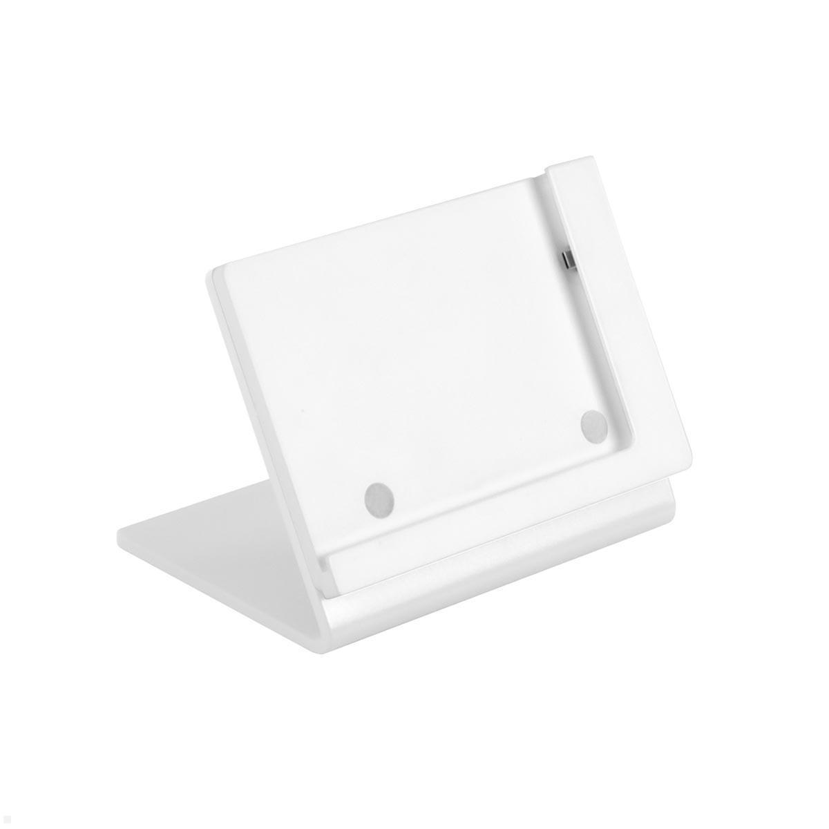 TabLines TTP001W Tabletständer Tisch Plug für iPad 10.2 (7./8./9. Gen.), weiß