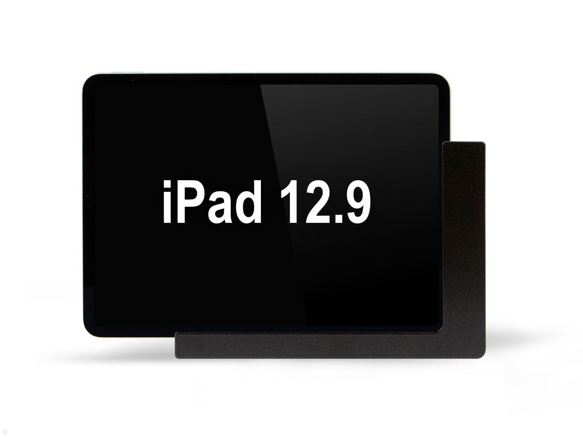 TabLines TWP006B Wandhalterung für iPad Pro 12.9 (3./4. Gen.), schwarz