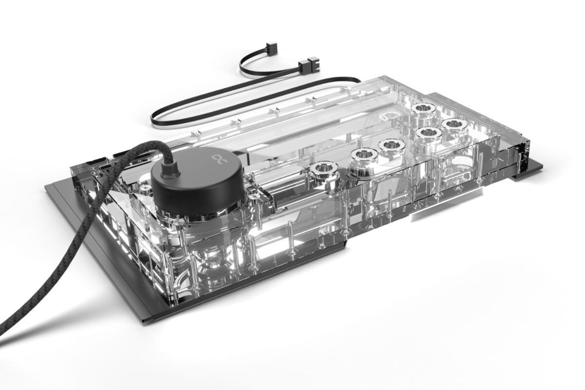 Apex Distro Plate Y60 mit VPP/D5 Apex PWM Pumpe PHT EOL