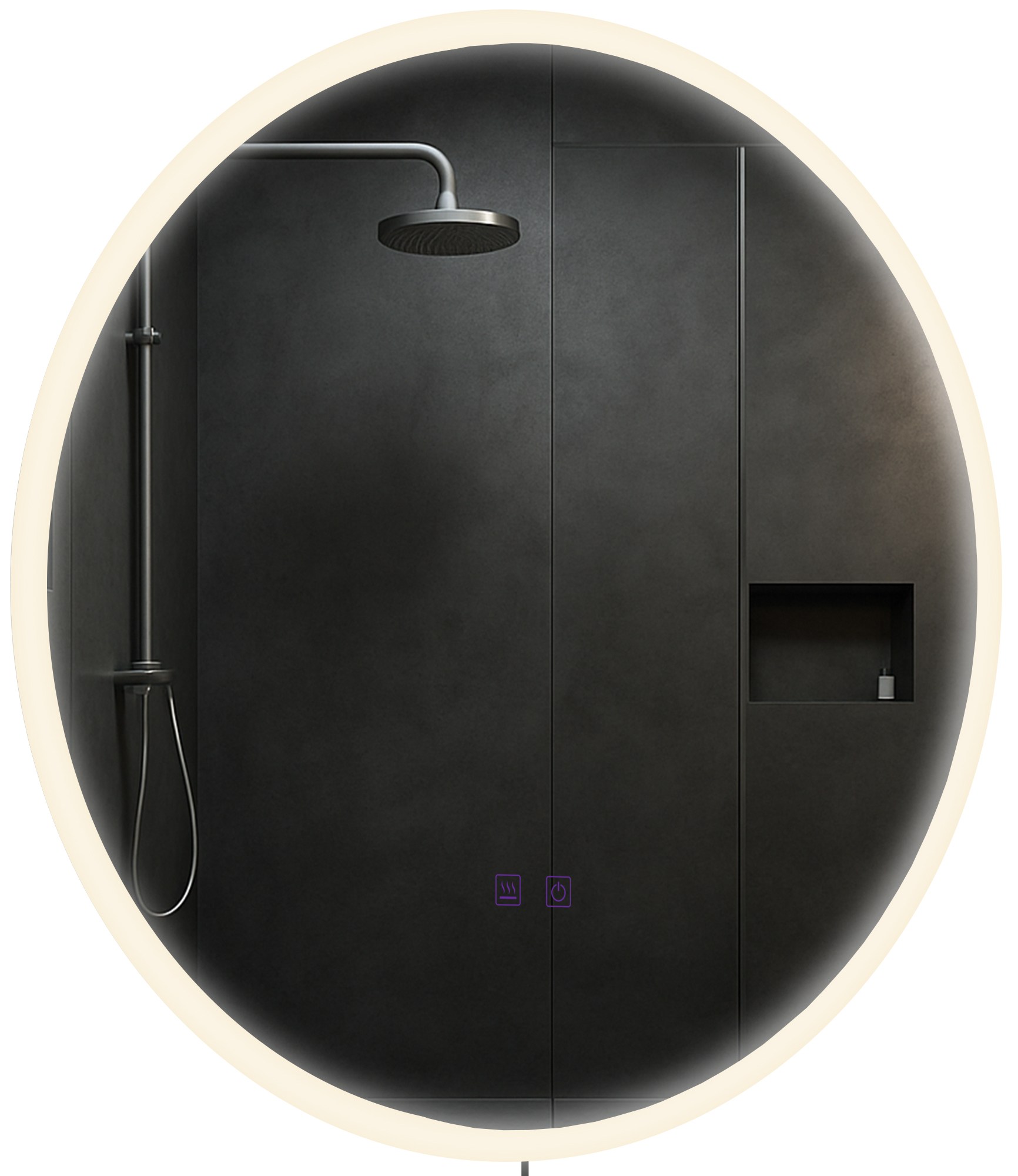 Badspiegel Laconia 60 mit Bluetooth