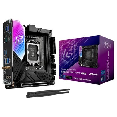 ASRock Phantom Gaming B860I Lightning WiFi - Motherboard - Mini-ITX - LGA1851-Sockel - B860