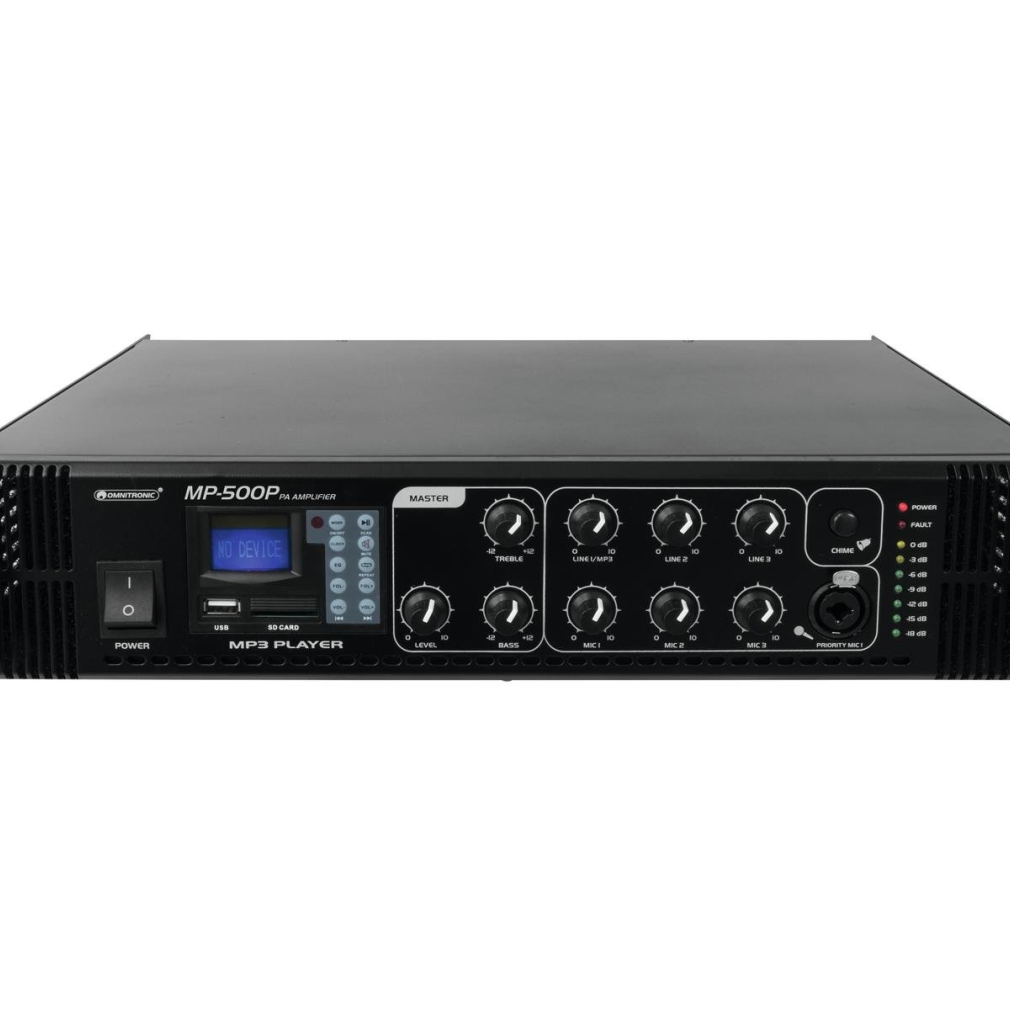 OMNITRONIC MP-500P ELA-Mischverstärker