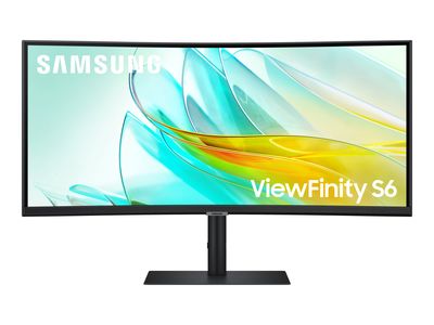 Samsung Curved-Monitor ViewFinity S6 S65UC - 86 cm (34") - 3440 x 1440 UWQHD