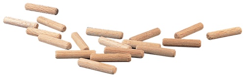 Riffeldübel L.50mm D.8mm Buche - VPE: 10