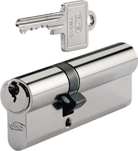 Profildoppelzylinder PZ 8812 55/80mm NuG beids.Anz.Schlü.3 versch.-schl.BKS