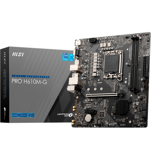PRO H610M-G, Mainboard