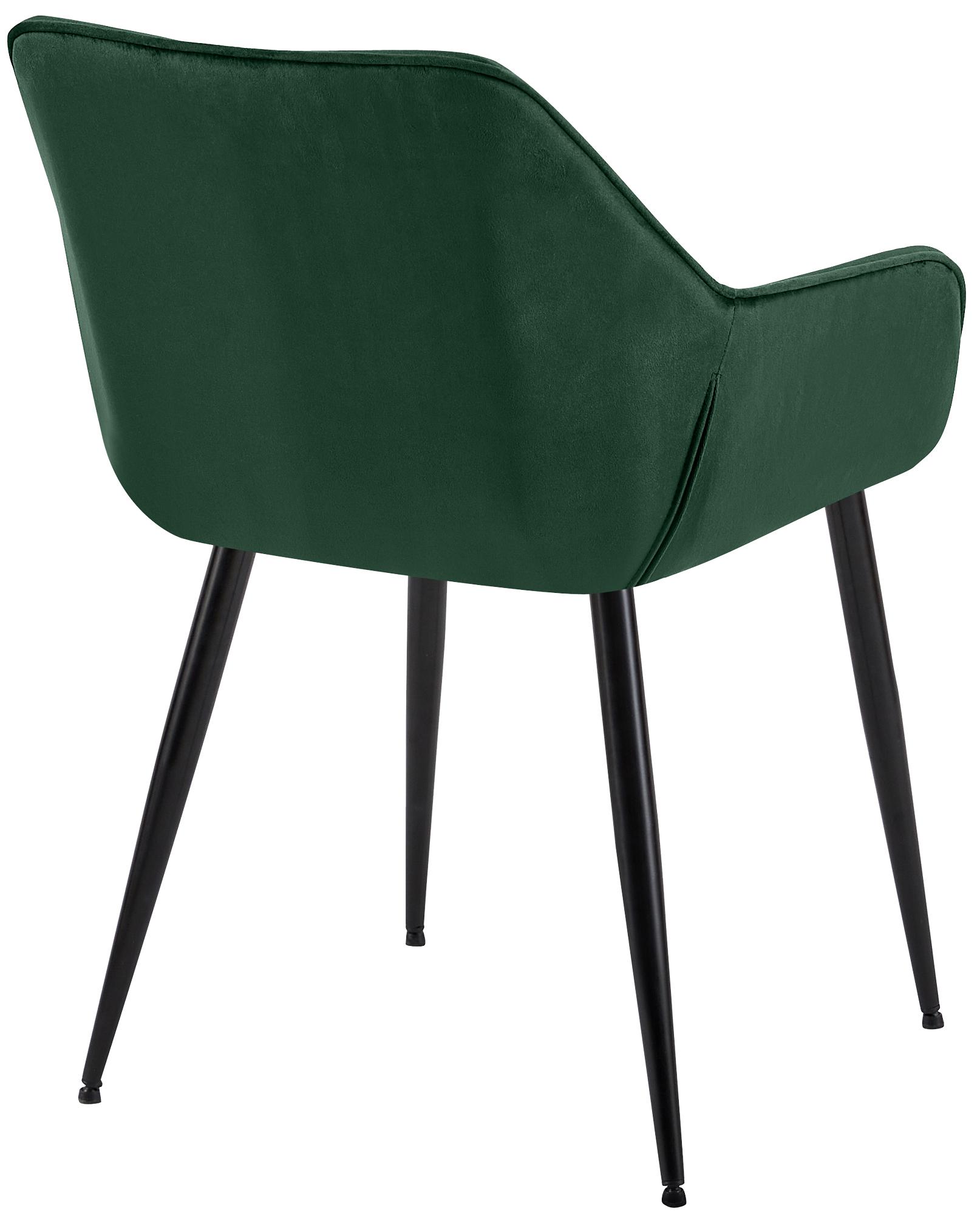 2er Set Esszimmerstuhl Luena Samt