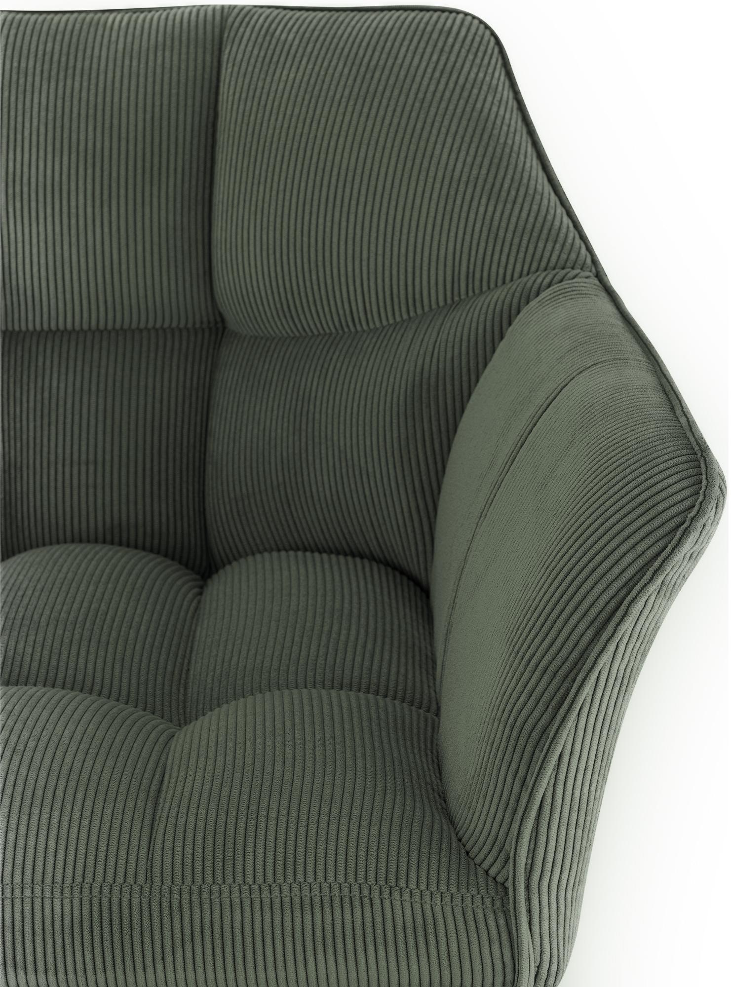 Barhocker Damaso E Cord mit 4-Fuß Gestell