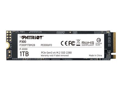Patriot SSD P300 - 1 TB - M.2 2280 - PCIe 3.0 x4 NVMe