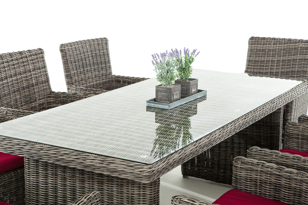 Sitzgruppe Fontana XL Rubinrot