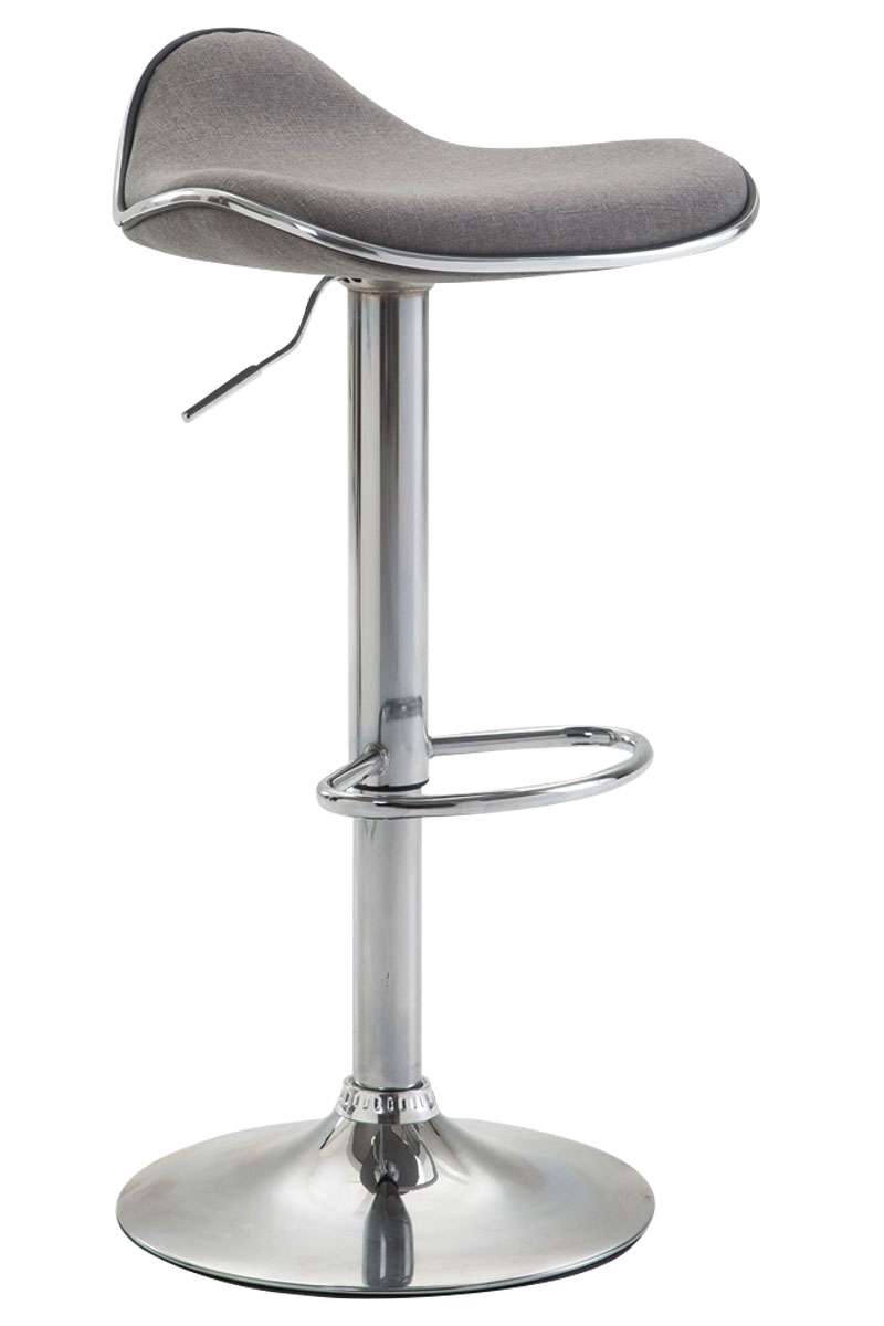 Barhocker Shanghai Stoff chrom