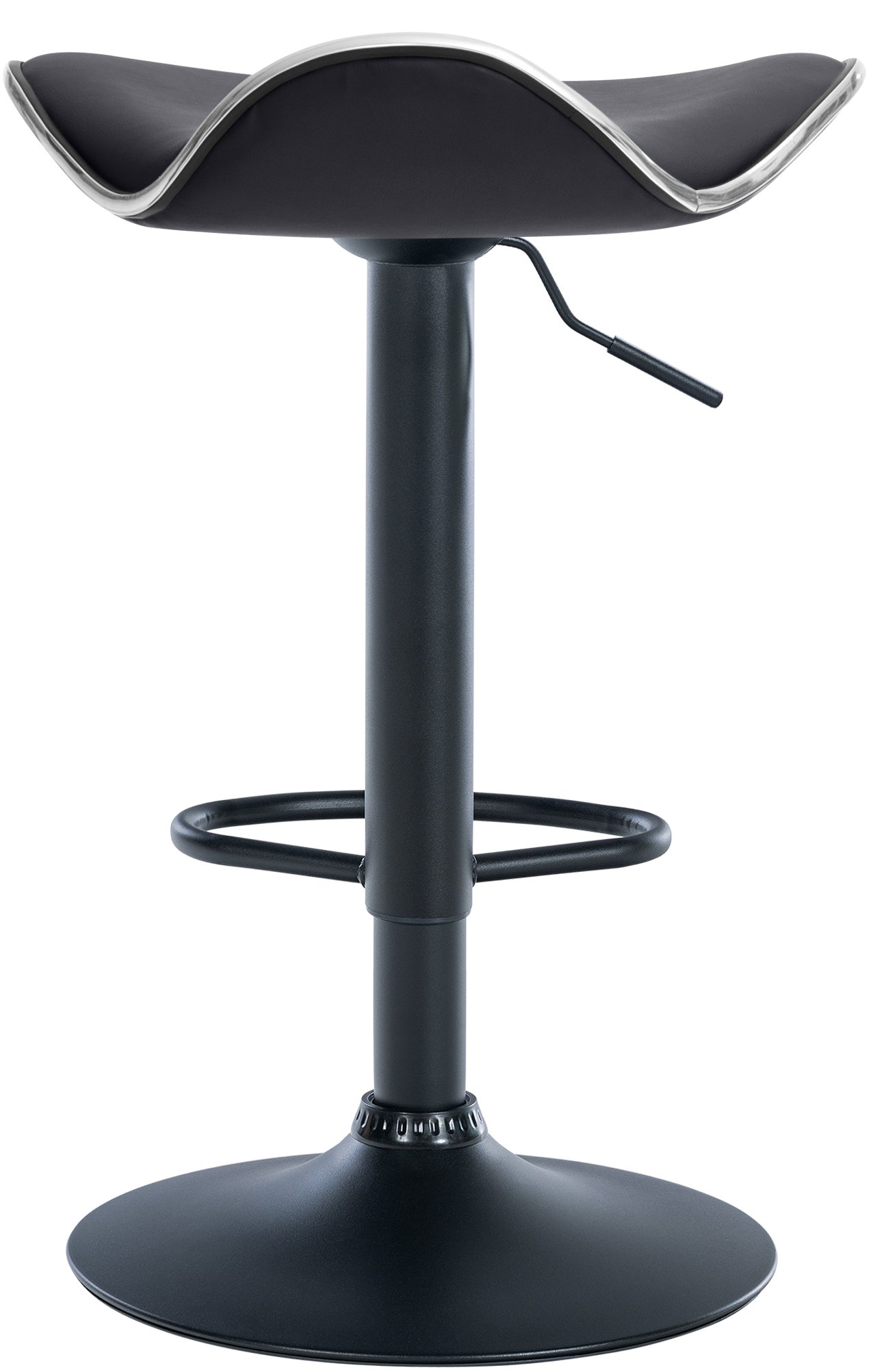 Barhocker Shanghai Kunstleder schwarz