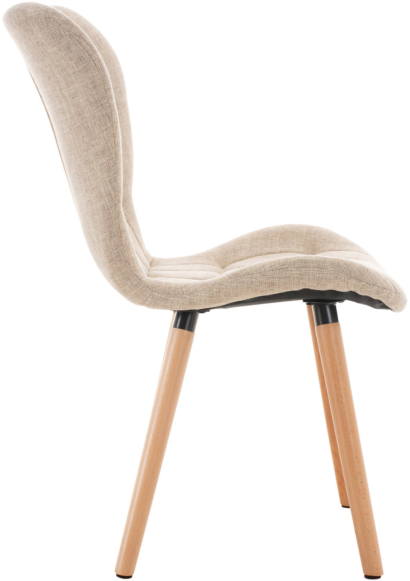 2er Set Stuhl Elda Stoff