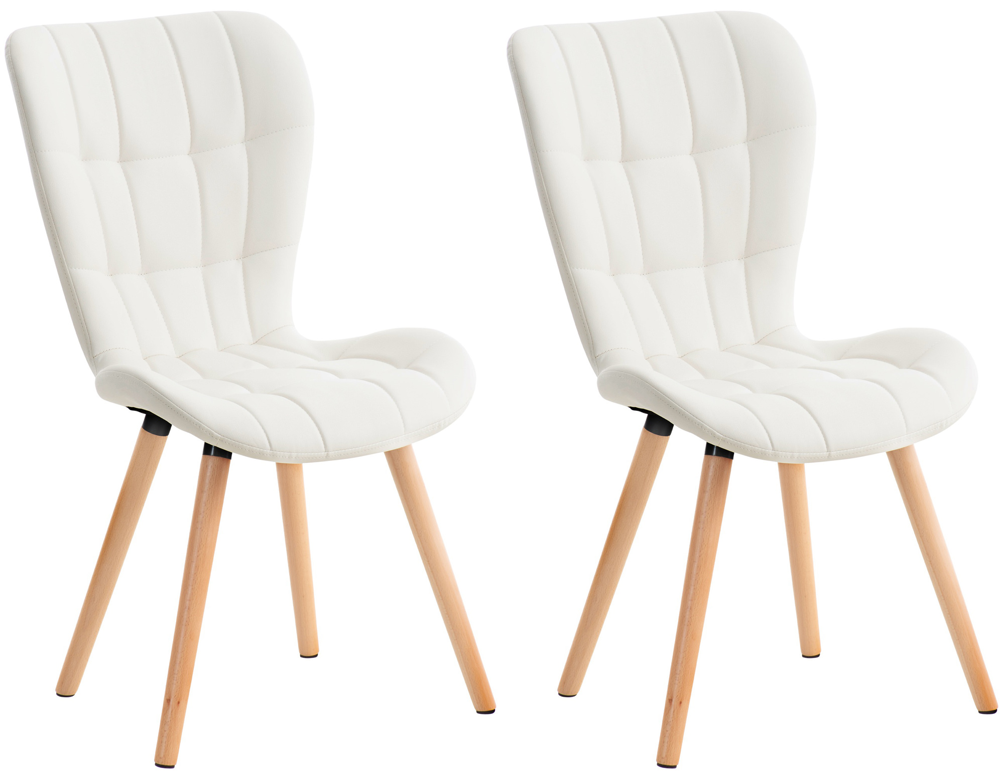 2er Set Stuhl Elda Kunstleder