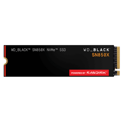 WD Festplatte Black SN850X - 8TB - PCIe Gen4 NVMe - Schwarz