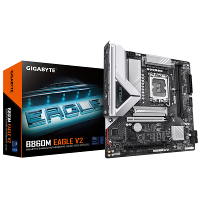 GIGABYTE Mainboard B860M EAGLE V2 - Micro ATX - Socket LGA1851 - Intel B860