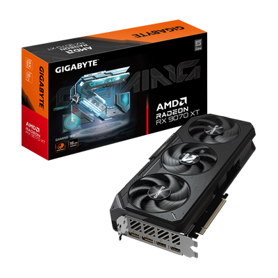 GIGABYTE Grafikkarte Radeon RX 9070 XT GAMING 16G - 16 GB GDDR6