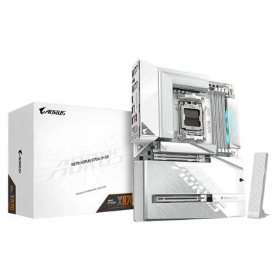 AORUS X870 STEALTH ICE - Motherboard - ATX - Socket AM5 - AMD X870