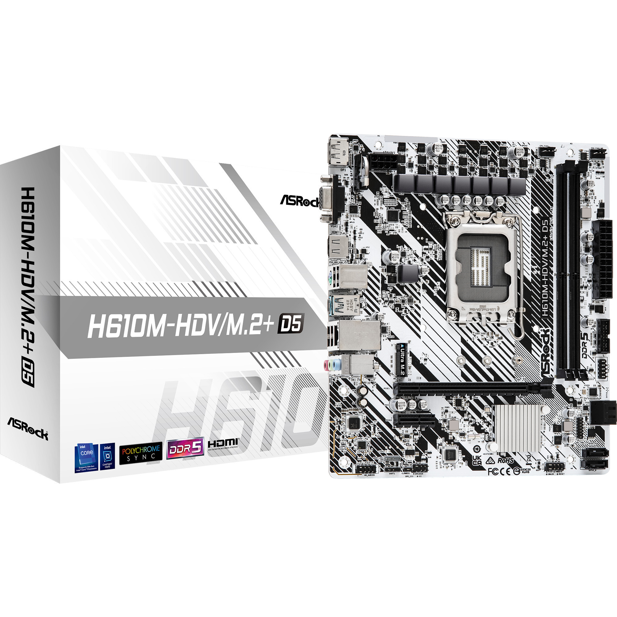 H610M-HDV/M.2+ D5, Mainboard