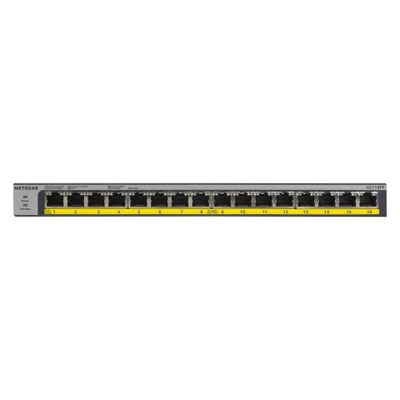 NETGEAR GS116LP - Switch - 16 Anschlüsse - an Rack montierbar